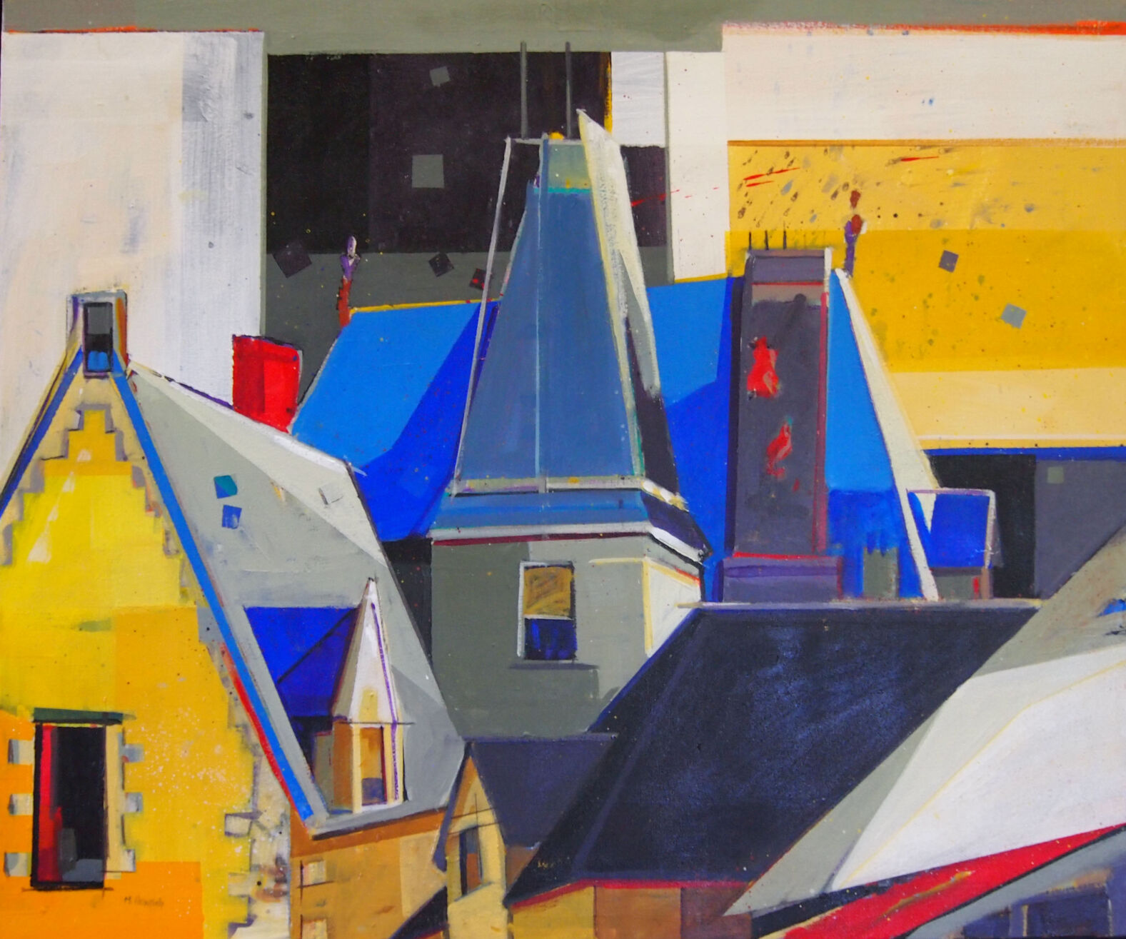 “Amboise Abstract” by Milt Heinrich